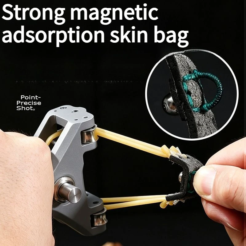 2026 New Fast Automatic Loading Slingshot Outdoor High-precision Metal Rapid Fire Round Rubber EDC Slingshot
2026 New Fast Automatic Loading Slingshot Outdoor High-precision Metal Rapid Fire Round Rubber EDC Slingshot