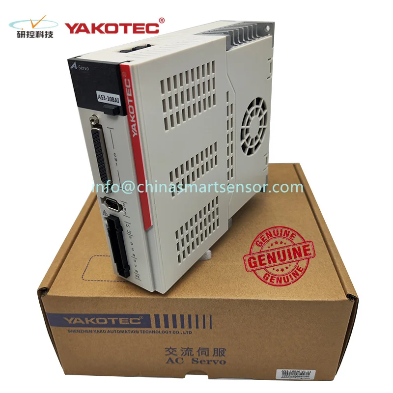 Сервопривод YAKO 1 кВт AS3-10BAI, 1 фаза, вход переменного тока 220-24В, выход переменного тока 3 фазы 0-240В 6А, совместим с серводвигателем AS2MJ-08-0830B-G32
Сервопривод YAKO 1 кВт AS3-10BAI, 1 фаза, вход переменного тока 220-24В, выход переменного тока 3 фазы 0-240В 6А, совместим с серводвигателем AS2MJ-08-0830B-G32