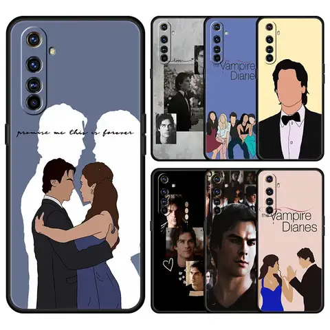 The Vampire Diaries Damon Per Realme GT Neo 2 3 3T 5 Cassa Del Telefono 12 11 5G 10 9 8 5G 7 6 GT5 GT3 GT2 Pro C21 C11 C25 C35 Copertura