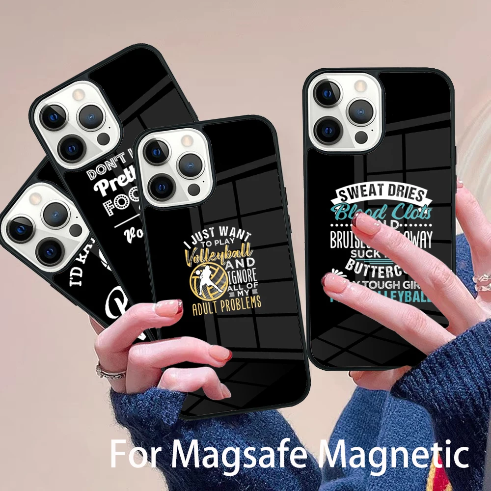 Play Volleyball Quotes Phone Case Magesafe Magnetic Wireless Charge Cover For IPhone 16 11 12 13 14 15 Pro Max Plus Mini
Play Volleyball Quotes Phone Case Magesafe Magnetic Wireless Charge Cover For IPhone 16 11 12 13 14 15 Pro Max Plus Mini