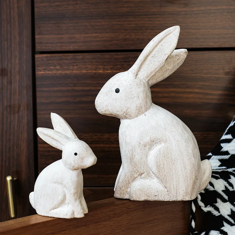2pcs Nordic Old Wooden Rabbit Decoration Living Room Desktop Wine Cabinet TV Cabinet Entrance Soft Home Decoration
2pcs Nordic Old Wooden Rabbit Decoration Living Room Desktop Wine Cabinet TV Cabinet Entrance Soft Home Decoration