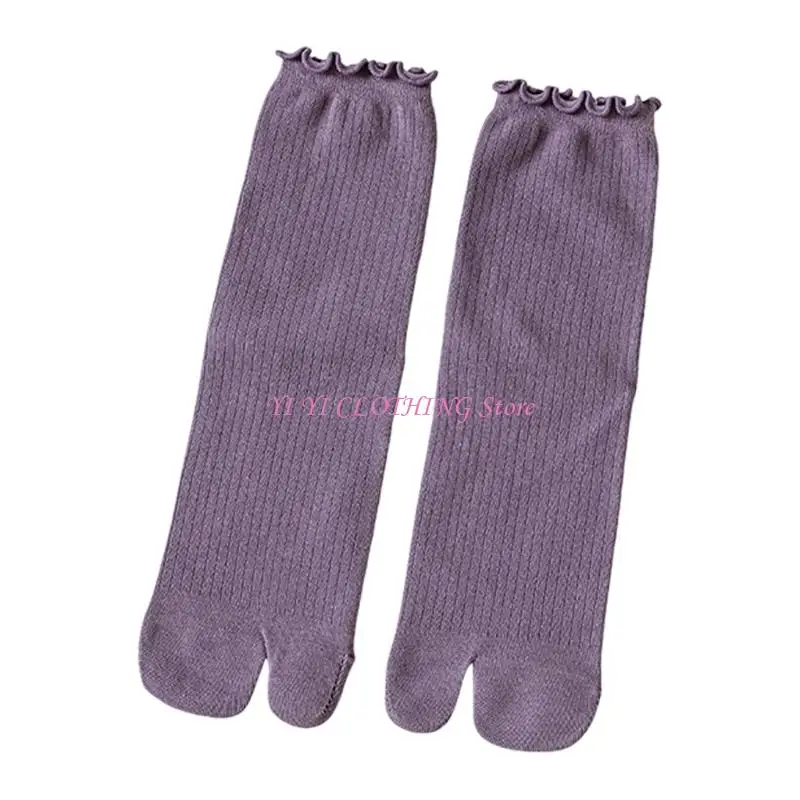 N5KF Split Toe носки Frilly Frilly Tabis носок хлопкотисты
N5KF Split Toe носки Frilly Frilly Tabis носок хлопкотисты