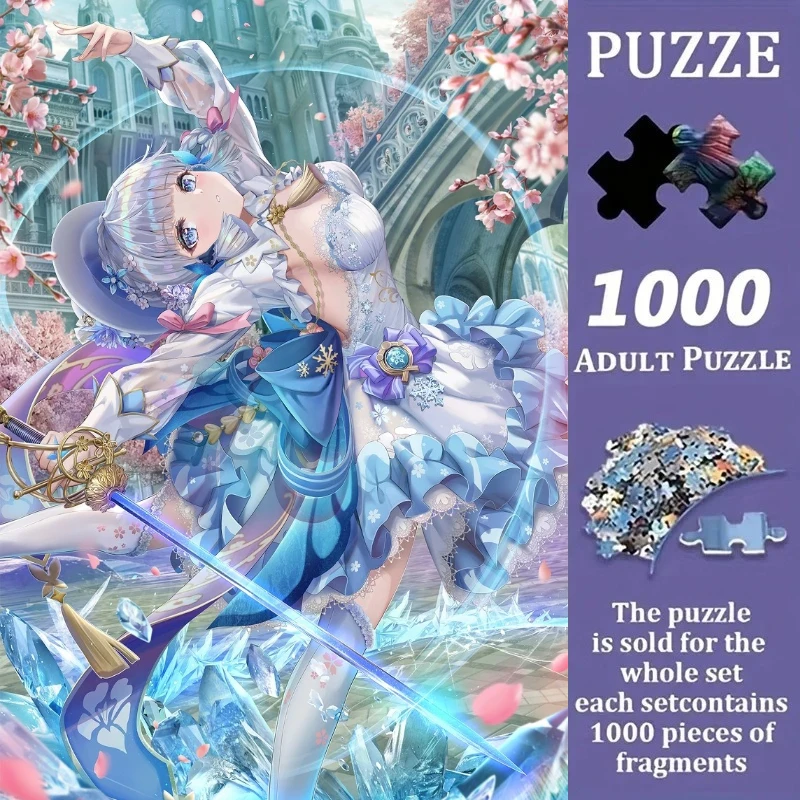 500/1000 Pieces Jigsaw Genshin Impact Game Jigsaw Puzzle Educational Toy for Kids Children 's Games Christmas Gift
500/1000 Pieces Jigsaw Genshin Impact Game Jigsaw Puzzle Educational Toy for Kids Children 's Games Christmas Gift