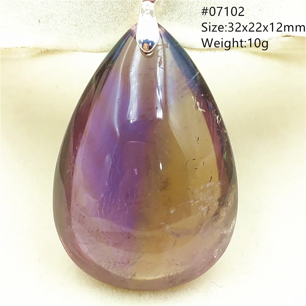 Natural Purple Yellow Ametrine Quartz Water Drop Pendant Amethyst Jewelry Beads Women Men Necklace Brazil AAAAAA
Natural Purple Yellow Ametrine Quartz Water Drop Pendant Amethyst Jewelry Beads Women Men Necklace Brazil AAAAAA