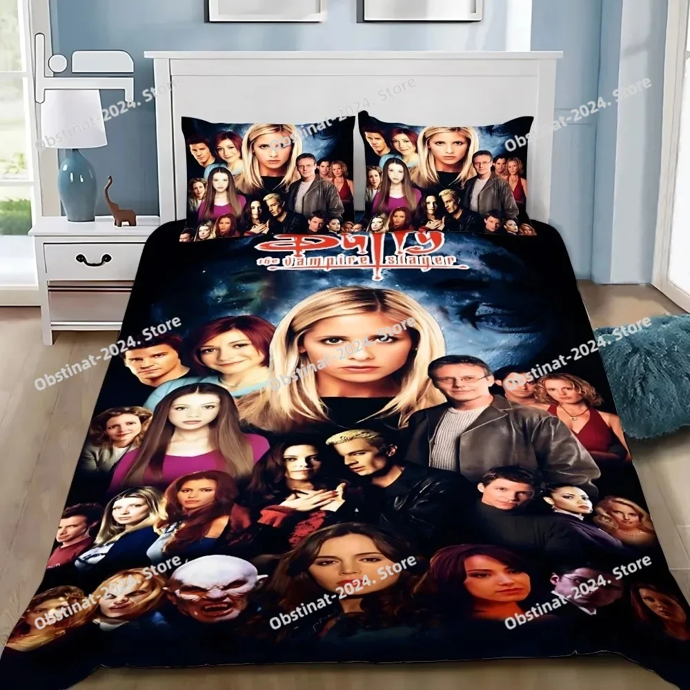 B-Buffy the Vampire Slayers Adult Bedding Set Printed Duvet Cover Pillowcase Single Double Style Queen King Size Sets
B-Buffy the Vampire Slayers Adult Bedding Set Printed Duvet Cover Pillowcase Single Double Style Queen King Size Sets