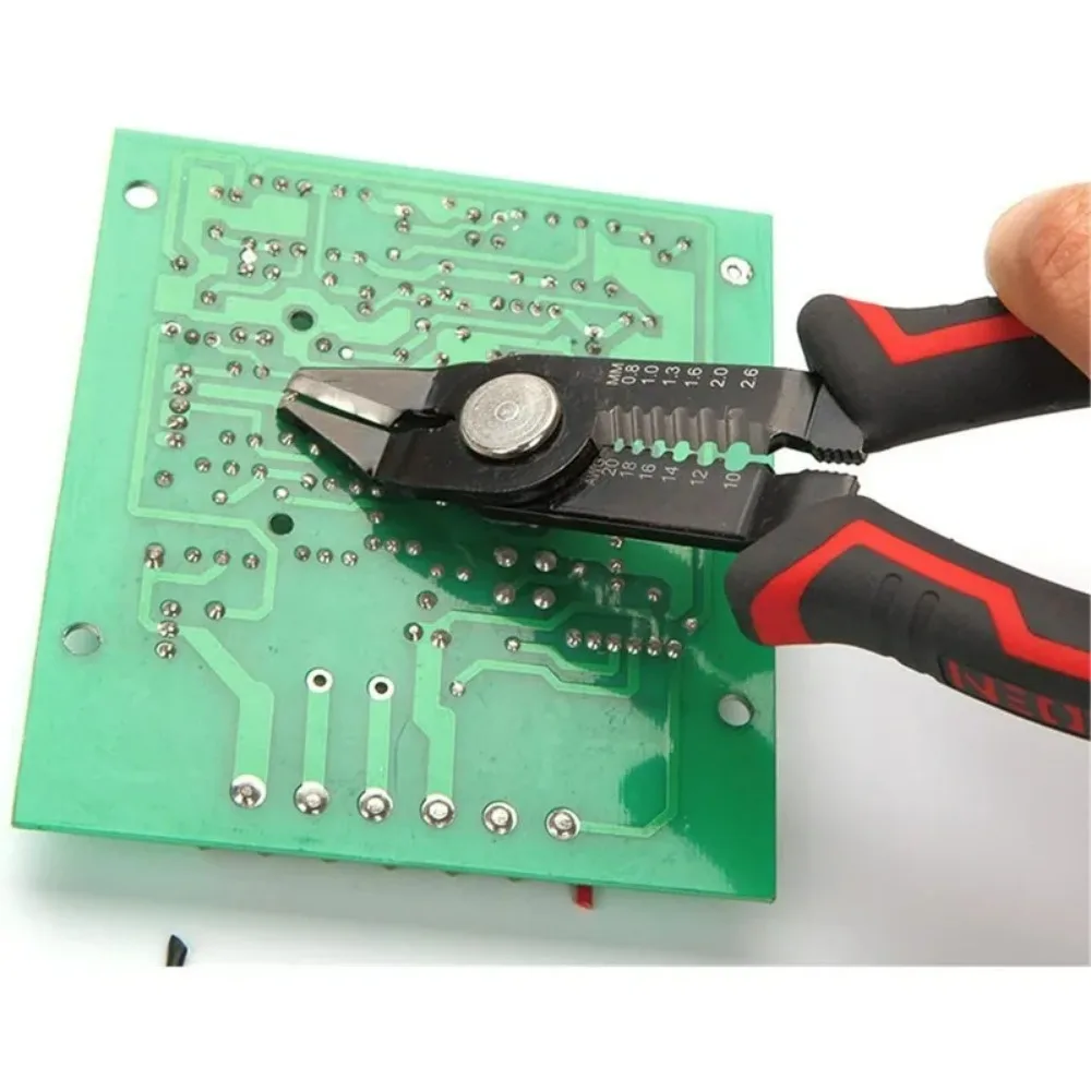 Multifunctional Wire Stripping Pliers Cable Cutter Crimper for Electricians with Ergonomic Handle Wire Stripping Pliers
Multifunctional Wire Stripping Pliers Cable Cutter Crimper for Electricians with Ergonomic Handle Wire Stripping Pliers