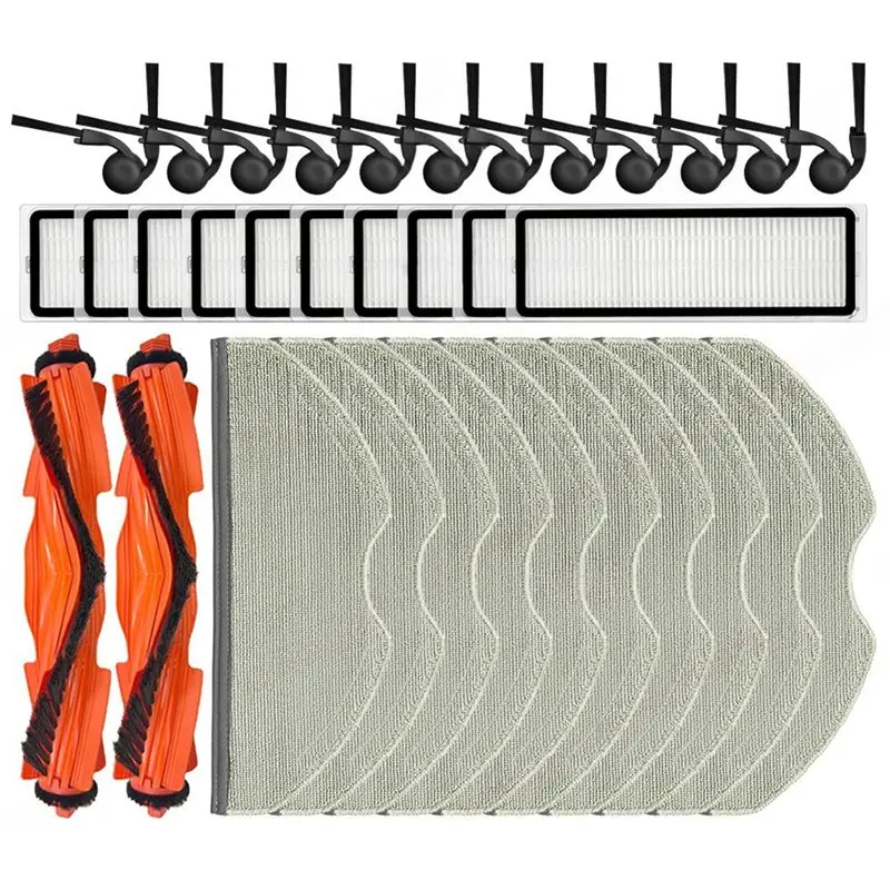 A94E-For Xiaomi Robot Vacuum S40/OV81 Accessories Replacement Parts Main Side Brush Hepa Filter Mop Cloth
A94E-For Xiaomi Robot Vacuum S40/OV81 Accessories Replacement Parts Main Side Brush Hepa Filter Mop Cloth