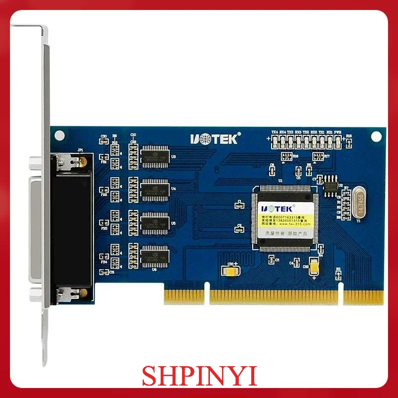 High Quality PCI to RS-232 Serial Card RS232 4 Ports High Speed DR44 Expansion Converter Industrial Grade Adapter UT-754
High Quality PCI to RS-232 Serial Card RS232 4 Ports High Speed DR44 Expansion Converter Industrial Grade Adapter UT-754