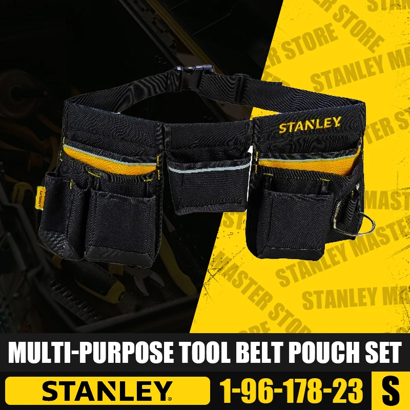 STANLEY 1-96-178-23 Multi-purpose Tool Belt Pouch Set Electrician Home Appliances Repair Organizer Power Tool Accessories
STANLEY 1-96-178-23 Multi-purpose Tool Belt Pouch Set Electrician Home Appliances Repair Organizer Power Tool Accessories