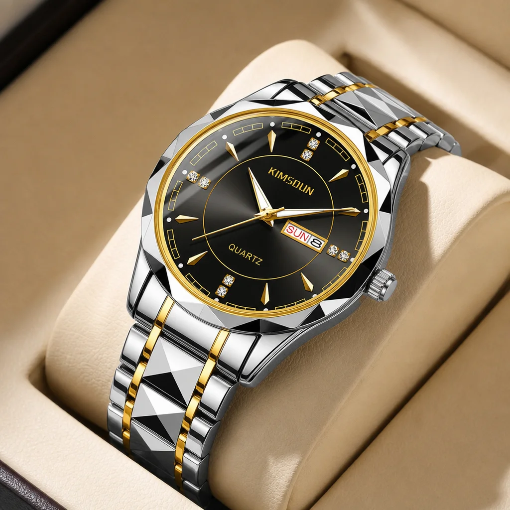 1pcs Men's black dial alloy strap vintage fashion modern angular case sporty details Quartz Watch for daily business party holid
1pcs Men's black dial alloy strap vintage fashion modern angular case sporty details Quartz Watch for daily business party holid
