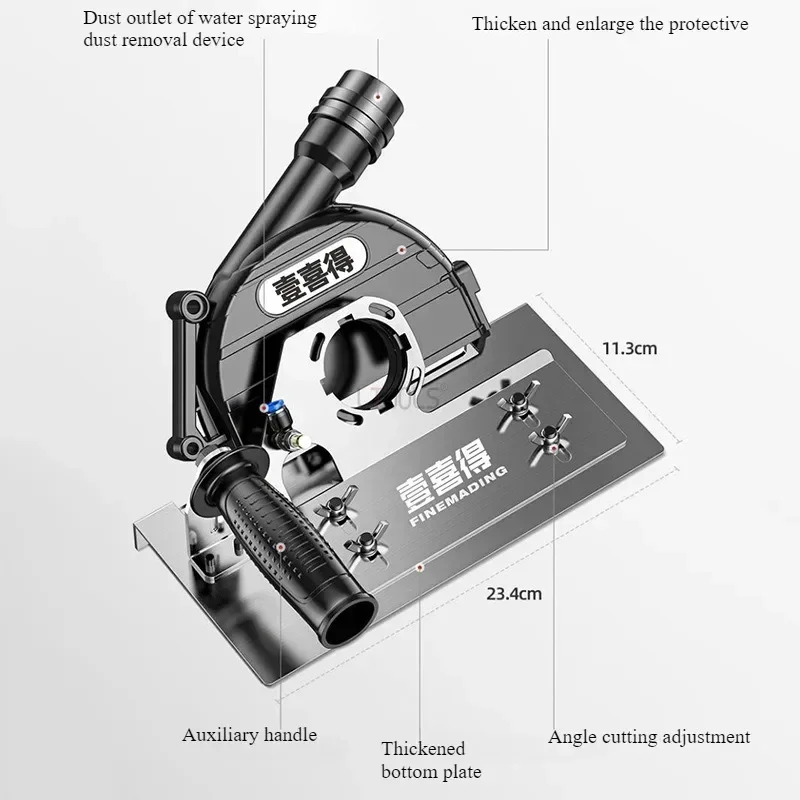 Multi Functional Angle Grinder Chamfering Tool Durable Portable High-precision Tile Cutting Tool Woodworking Decoration Tool
Multi Functional Angle Grinder Chamfering Tool Durable Portable High-precision Tile Cutting Tool Woodworking Decoration Tool
