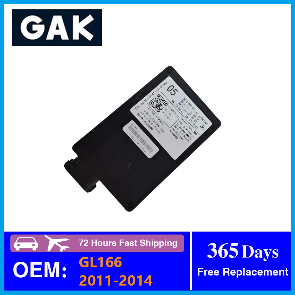 GAK Radar Distance Sensor Forward Collision Warning FCW Control Module A0009055103 For Mercedes Benz GL166 2011-2014 Parts
GAK Radar Distance Sensor Forward Collision Warning FCW Control Module A0009055103 For Mercedes Benz GL166 2011-2014 Parts