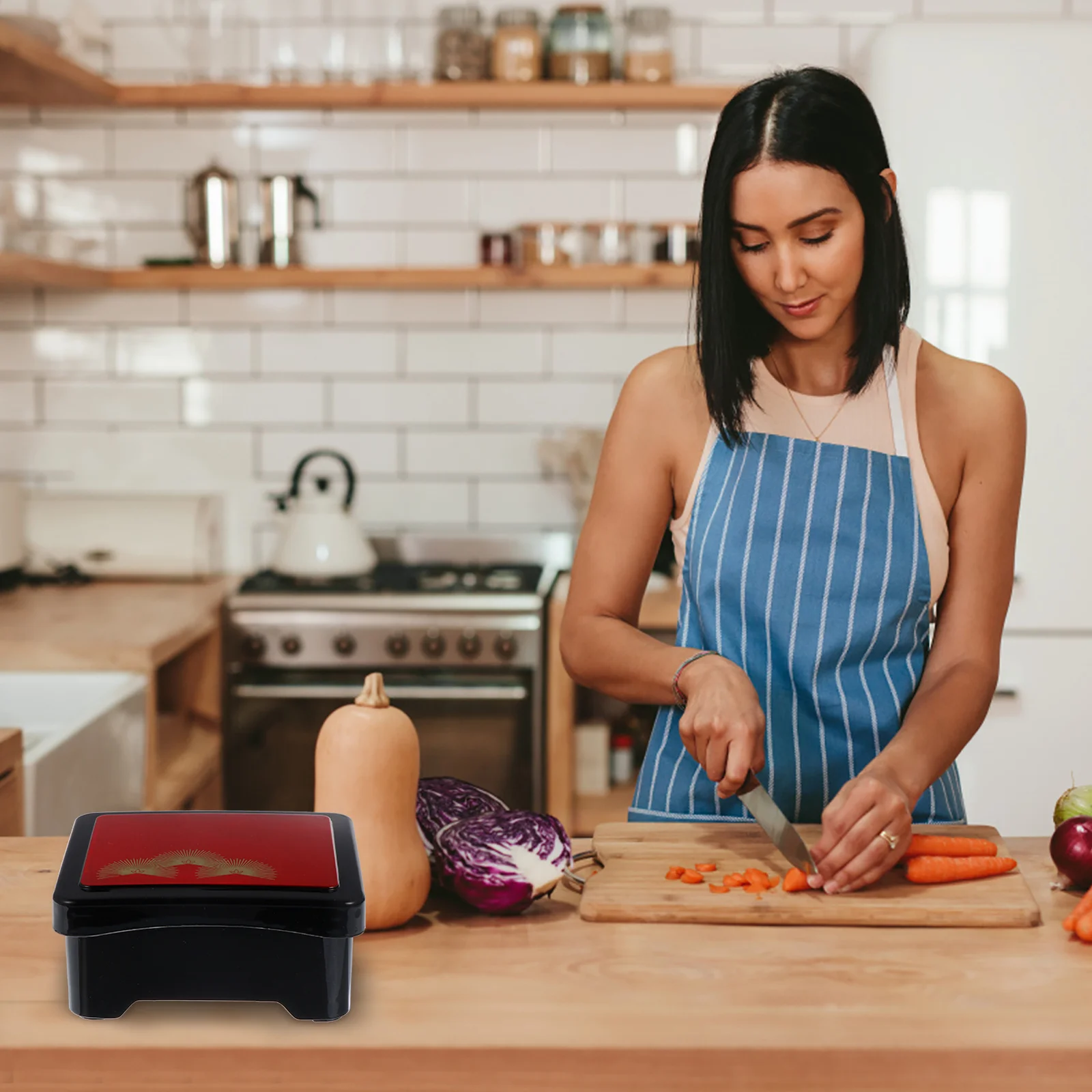 1pc Sushi Lunch Box Portable Bento Container Meal Prep Acrylic Food Storage for Grilled Eel Rice Meals
1pc Sushi Lunch Box Portable Bento Container Meal Prep Acrylic Food Storage for Grilled Eel Rice Meals