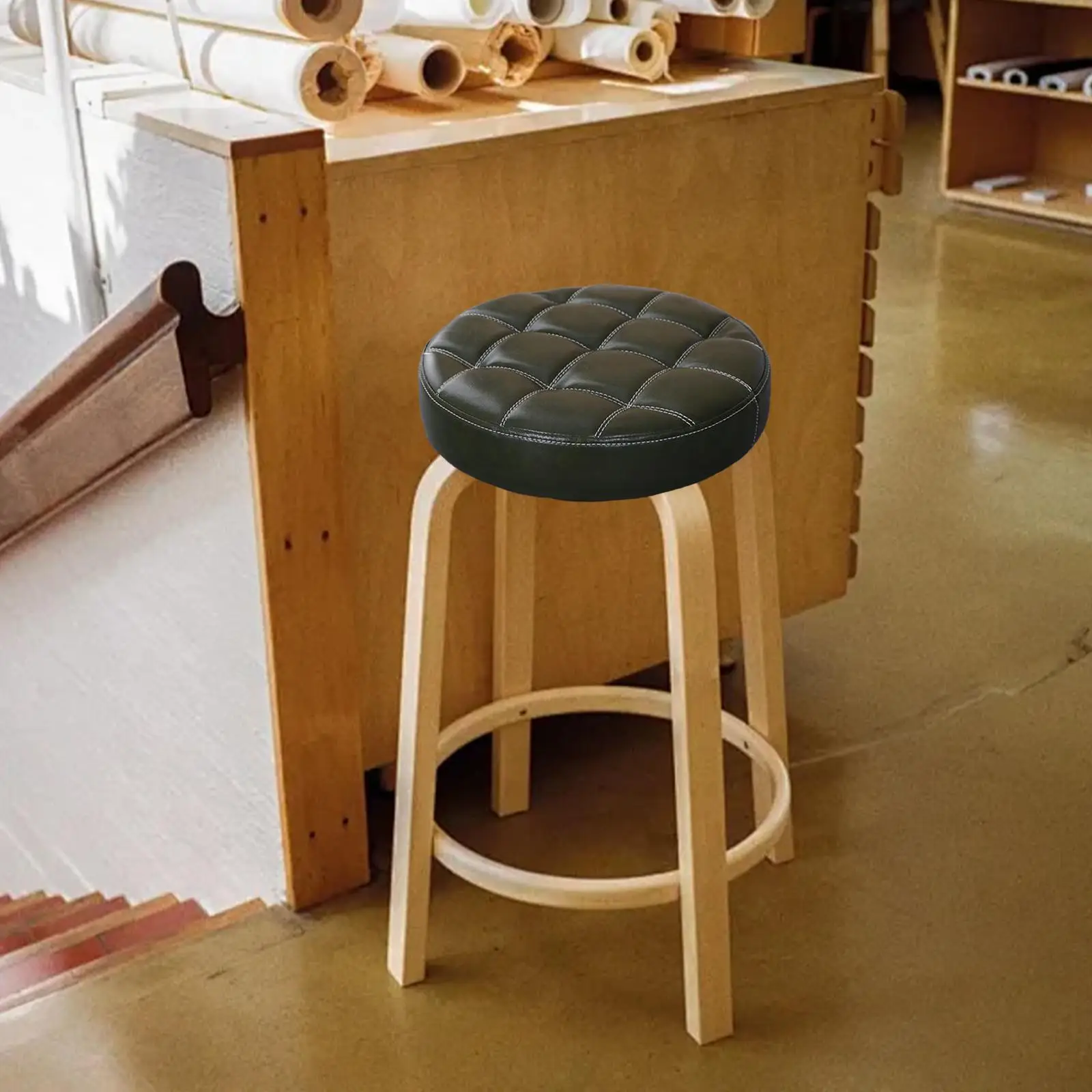 Heavy Duty Waterproof Round PU Leather Stool Cushion Replacement Padded Foam Chair Seat Top for Decorative Stool
Heavy Duty Waterproof Round PU Leather Stool Cushion Replacement Padded Foam Chair Seat Top for Decorative Stool
