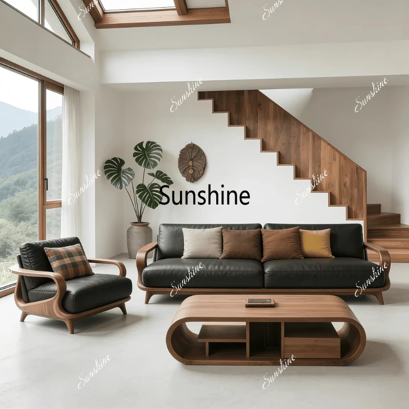 New Chinese-style solid wood straight-row sofa combination home hotel homestay high-end furniture
New Chinese-style solid wood straight-row sofa combination home hotel homestay high-end furniture