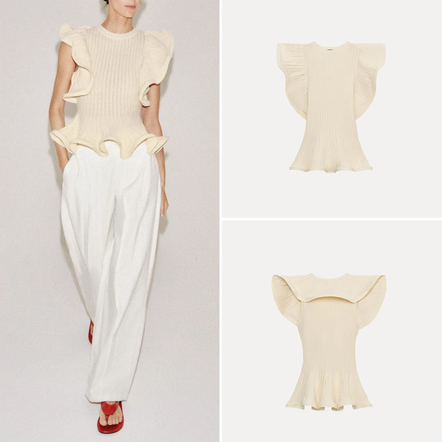 Women's Fashionable Casual Knitted Top Summer 2026 Wave Design Short Sleeve round Neck Pullover Short Length Shirt
Women's Fashionable Casual Knitted Top Summer 2026 Wave Design Short Sleeve round Neck Pullover Short Length Shirt