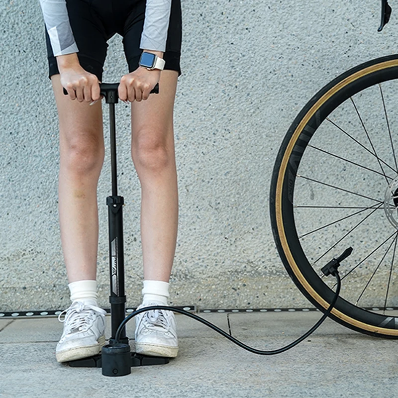 ENLEE Bicycle Pedal Pump Portable Vertical Pump High Pressure Effortless Quick Inflation Cycling Equipment
ENLEE Bicycle Pedal Pump Portable Vertical Pump High Pressure Effortless Quick Inflation Cycling Equipment