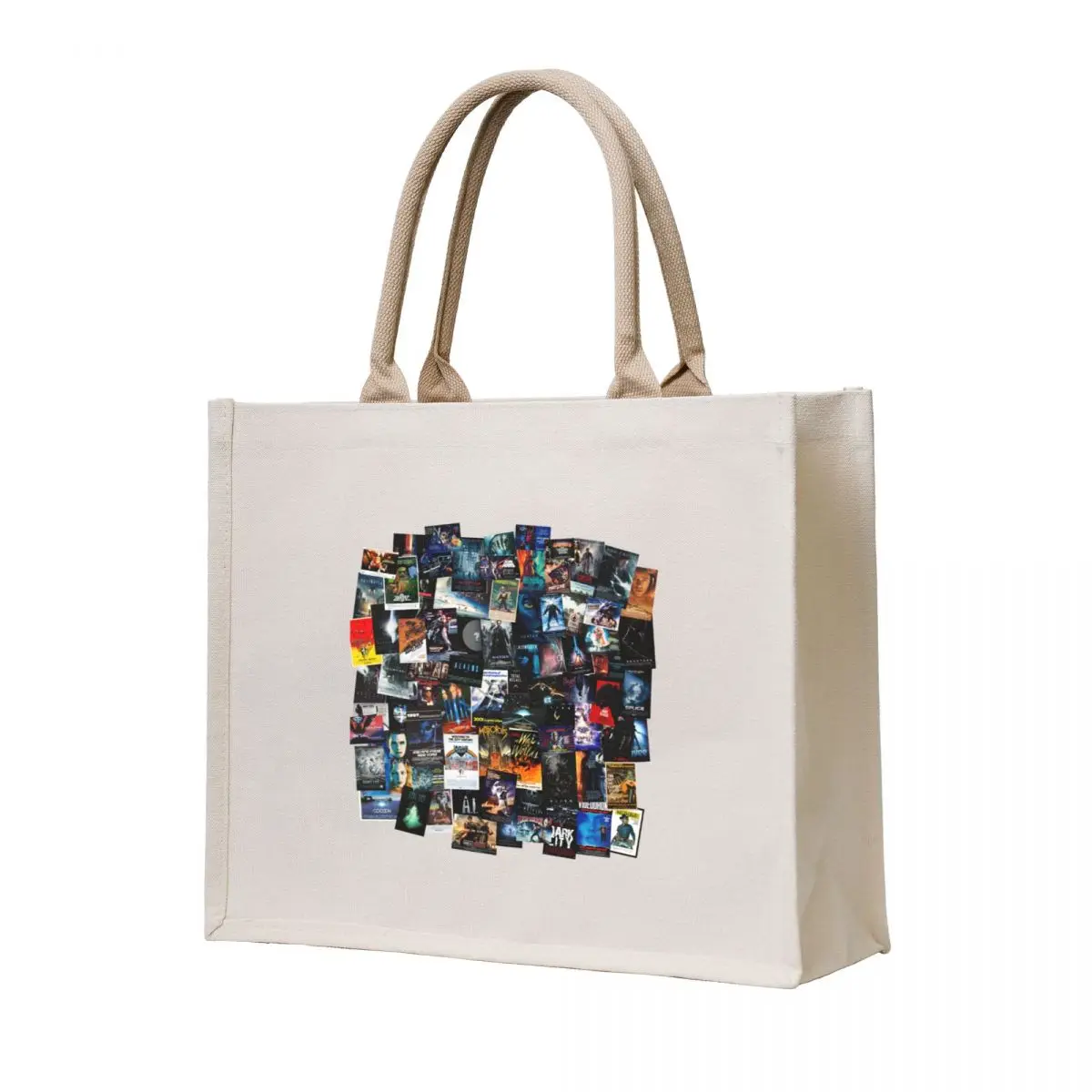 Sci-Fi Movie Posters Tote Bag Shopper handbag tote bags cloth bags canvas tote bag eco bag folding
Sci-Fi Movie Posters Tote Bag Shopper handbag tote bags cloth bags canvas tote bag eco bag folding