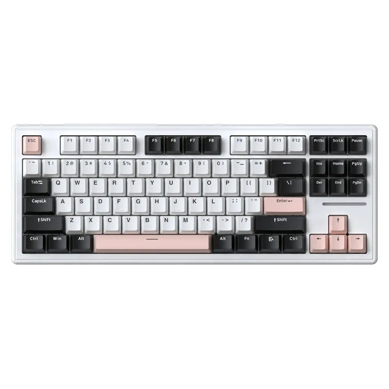 M87 three-mode wireless bluetooth mechanical keyboard wired RGB customized gasket hot-swappable game
M87 three-mode wireless bluetooth mechanical keyboard wired RGB customized gasket hot-swappable game