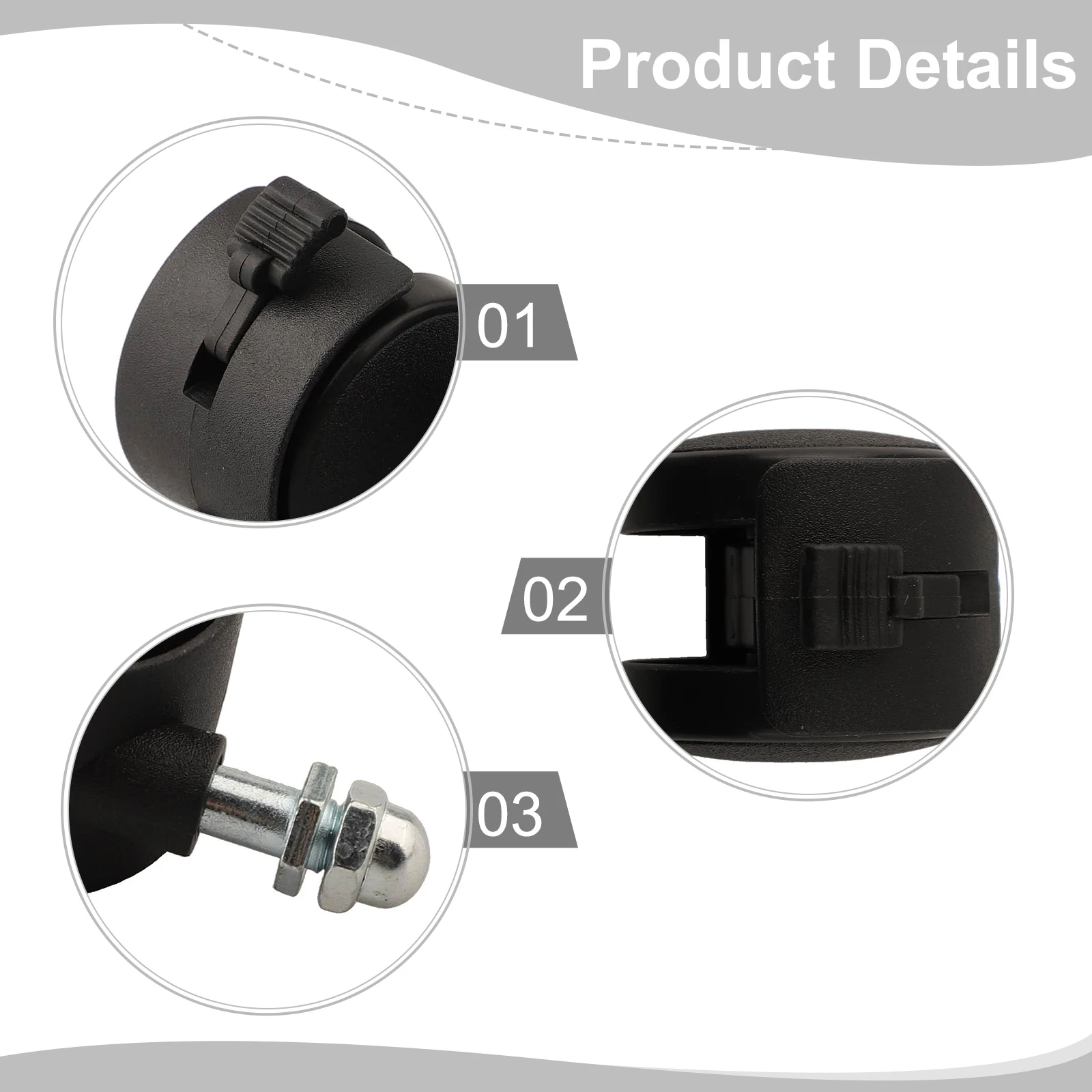 4PCS Swivel Casters Furniture Wheel Replacement Electric Heater Wheels Heavy Duty Table Chair Sofa Wheels Roller Trolley
4PCS Swivel Casters Furniture Wheel Replacement Electric Heater Wheels Heavy Duty Table Chair Sofa Wheels Roller Trolley