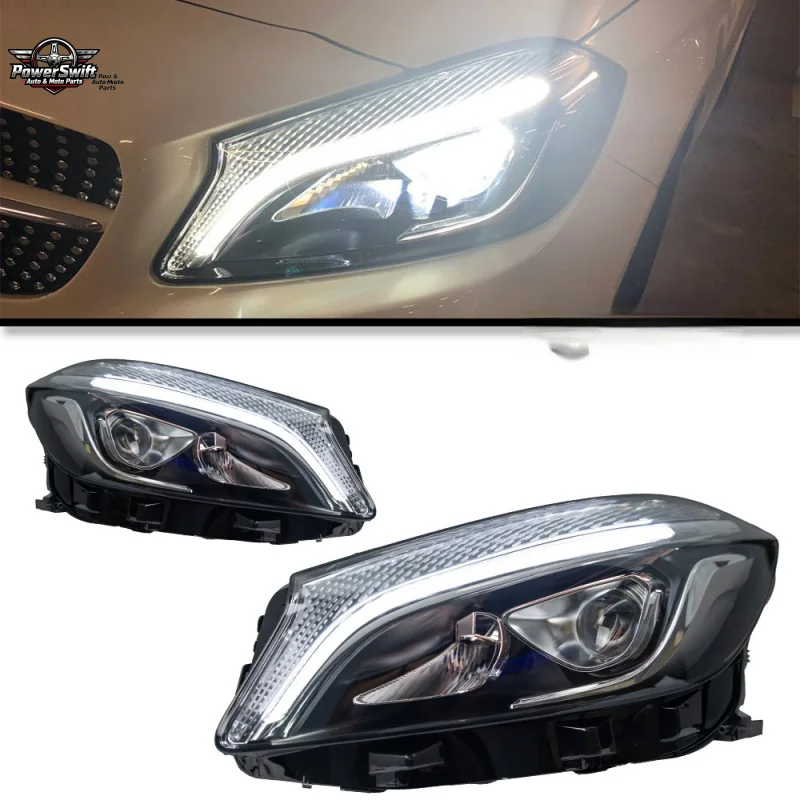 Suitable for 13-18 Mercedes-Benz A-Class W176 A200 LED Lens Modified Headlight Assembly A180 DRL Signal Light
Suitable for 13-18 Mercedes-Benz A-Class W176 A200 LED Lens Modified Headlight Assembly A180 DRL Signal Light