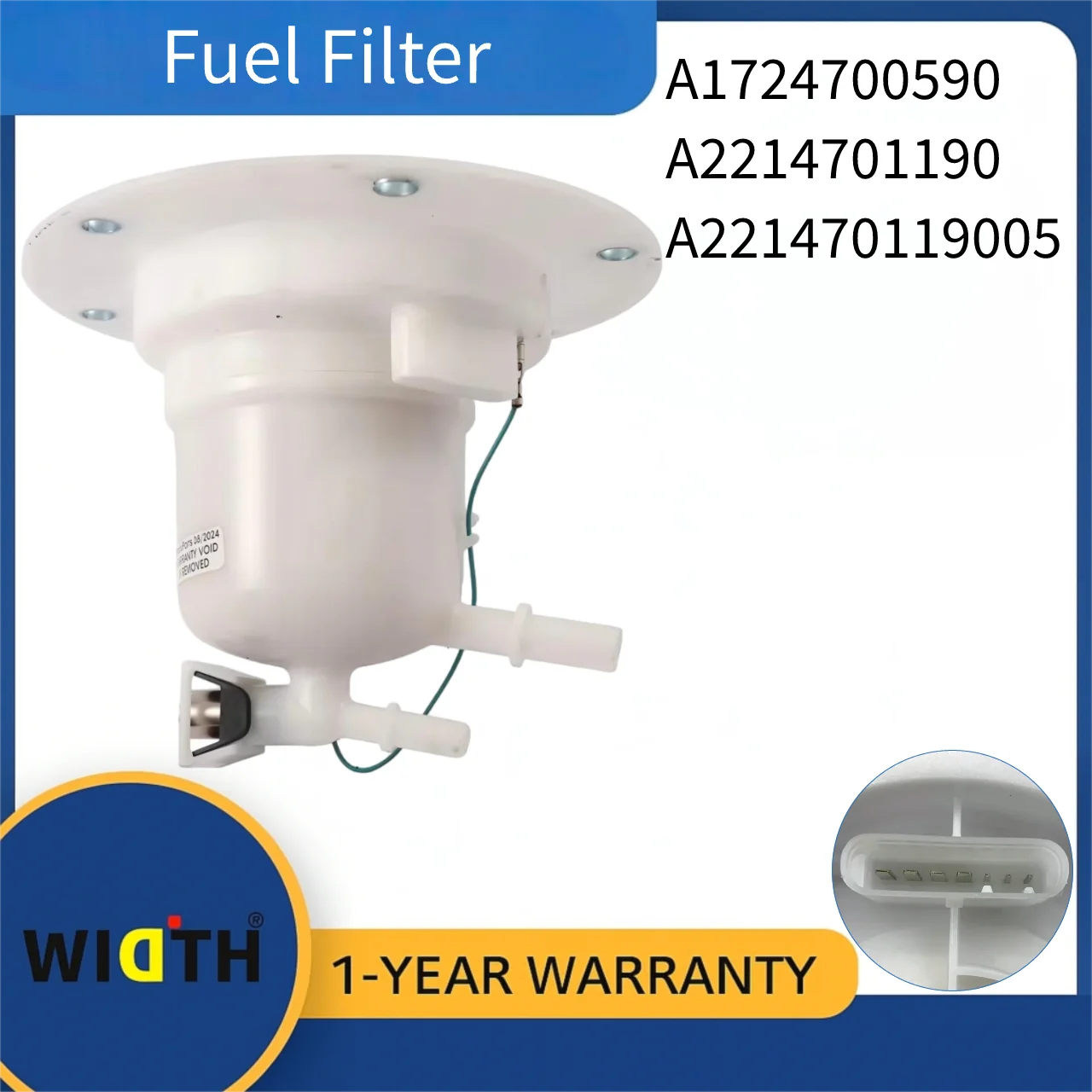 A1724700590 A2214701190 A221470119005 Fuel Filter for Mercedes-Benz AMG G65 G63 SL63 G500 SLC200 SLK200 SL400 2005-2019 | New
A1724700590 A2214701190 A221470119005 Fuel Filter for Mercedes-Benz AMG G65 G63 SL63 G500 SLC200 SLK200 SL400 2005-2019 | New