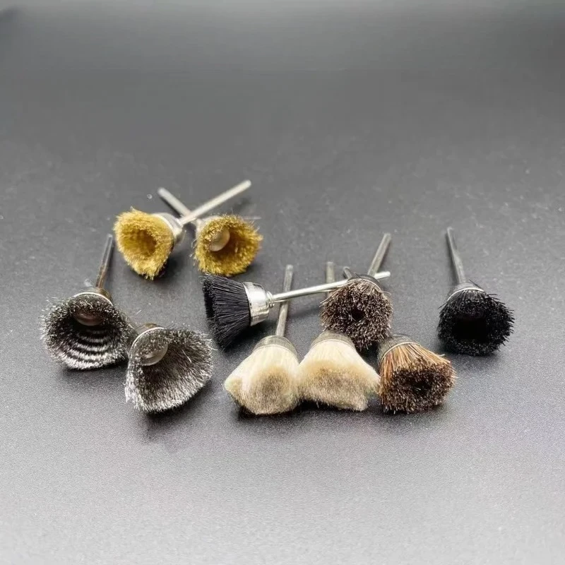 5Pcs 235mm Shank Abrasive Bowl Polishing Brush with Brass Steel Bristles for RotaryTool Metal Polishing Cleaning Deburring
5Pcs 235mm Shank Abrasive Bowl Polishing Brush with Brass Steel Bristles for RotaryTool Metal Polishing Cleaning Deburring