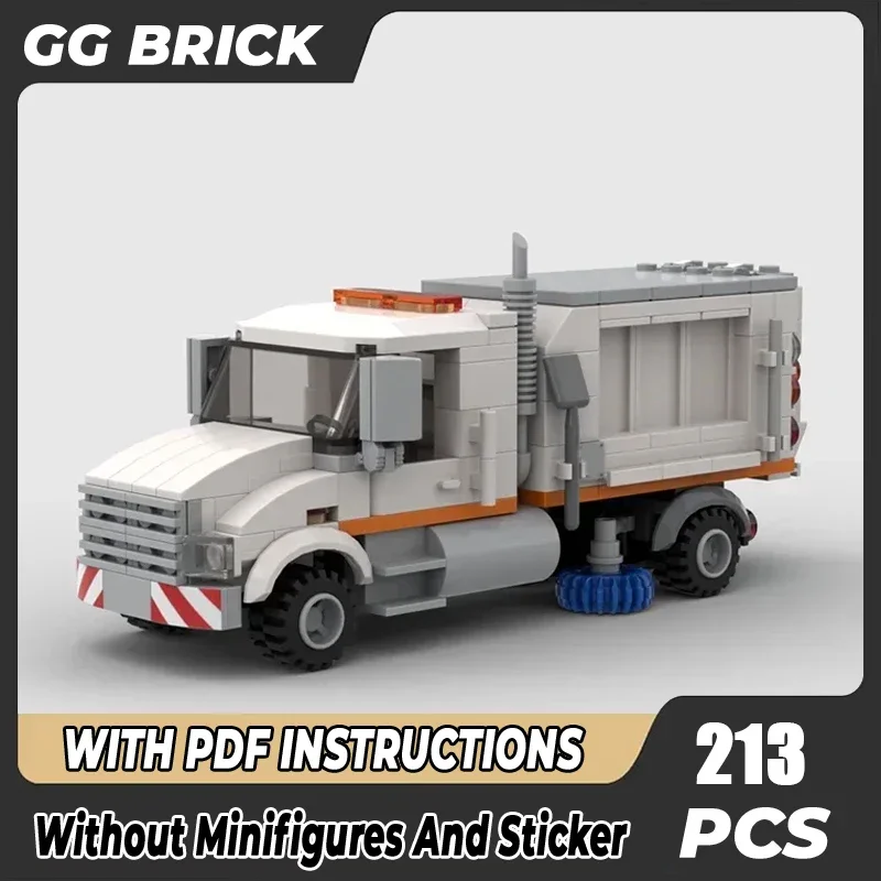 Urban Sanitation Series Moc Building Brick Street Sweeper Model Technology Blocks Gifts Toys For DIY Assembly Gift Sets
Urban Sanitation Series Moc Building Brick Street Sweeper Model Technology Blocks Gifts Toys For DIY Assembly Gift Sets