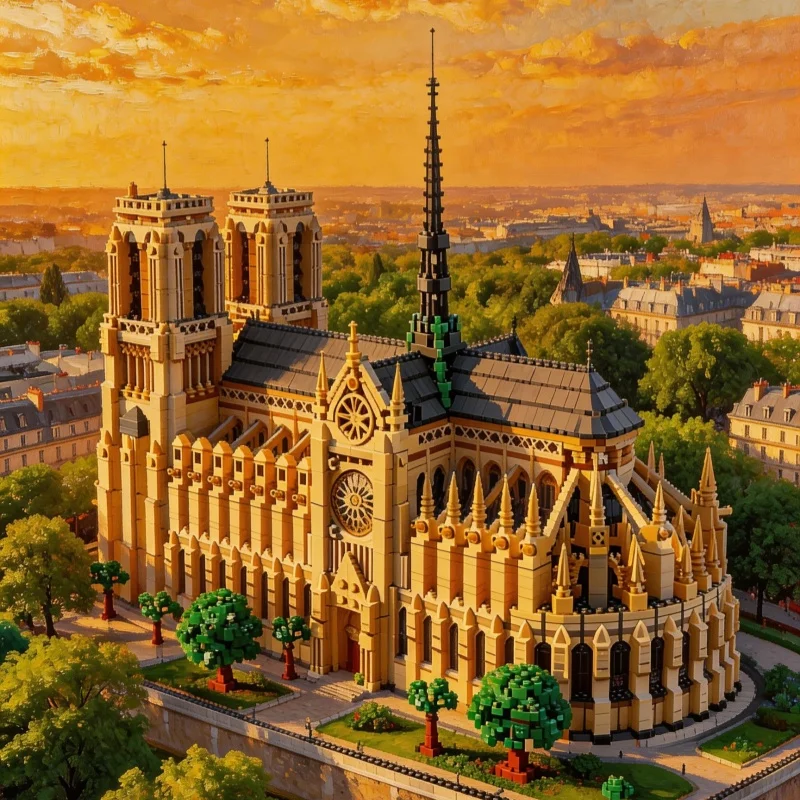 Home decoration 2026 new adult holiday gift street view series 4383pcs city building model puzzle assembly toy
Home decoration 2026 new adult holiday gift street view series 4383pcs city building model puzzle assembly toy