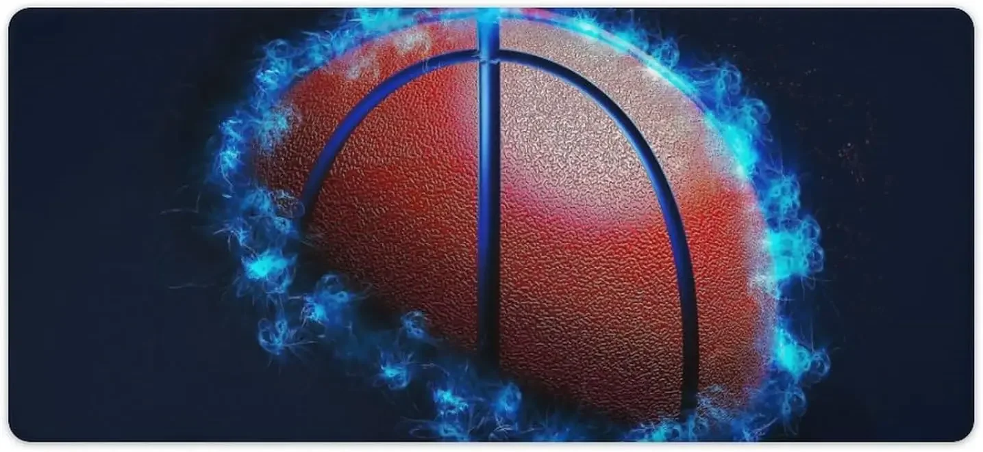 Баскетбольный коврик для мыши с синим расклешенным дымом, игровой спортивный мяч, большой коврик для мыши с нескользящей резиной для офисного ноутбука 36 х 16 дюймов
Баскетбольный коврик для мыши с синим расклешенным дымом, игровой спортивный мяч, большой коврик для мыши с нескользящей резиной для офисного ноутбука 36 х 16 дюймов