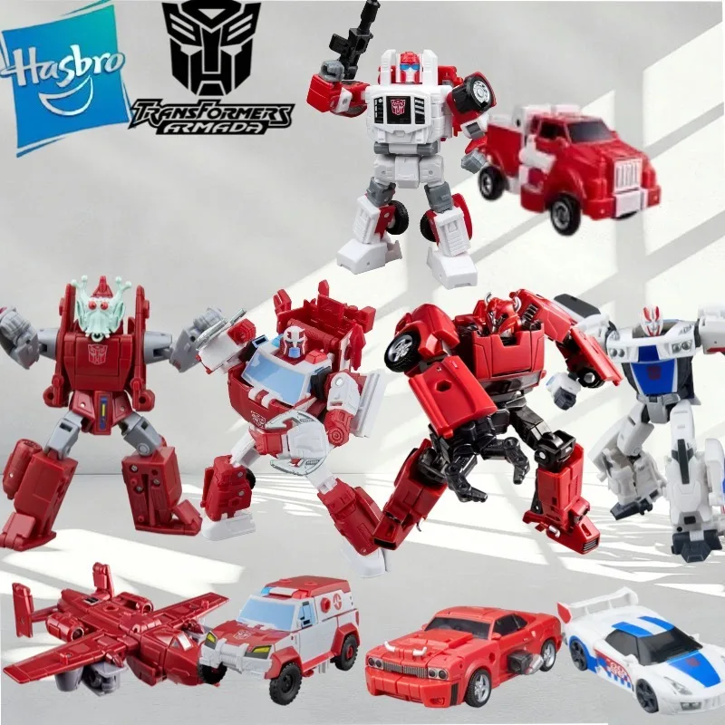 Genuine Hasbro Transformers Age of The Primes Powerglide Cliffjumper Smokescreen Swerve Ratchet Action Figure in Stock
Genuine Hasbro Transformers Age of The Primes Powerglide Cliffjumper Smokescreen Swerve Ratchet Action Figure in Stock