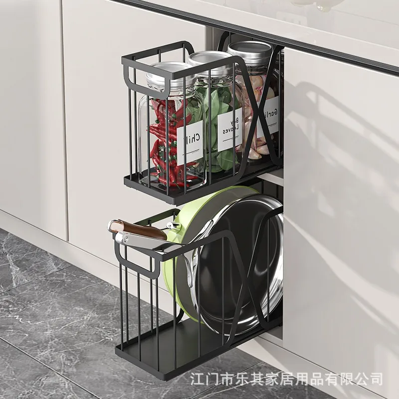 Under Sink Pull Out Storage Rack, Multifunctional Organizer Shelf,Cabinet Drawer Style Slide Out Basket Kitchen Storage Solution
Under Sink Pull Out Storage Rack, Multifunctional Organizer Shelf,Cabinet Drawer Style Slide Out Basket Kitchen Storage Solution