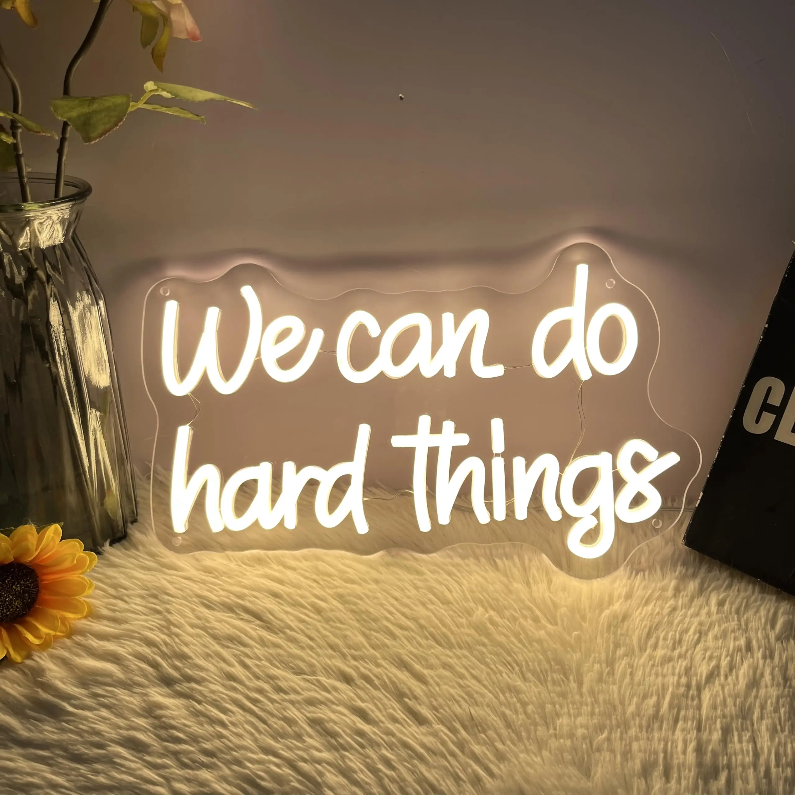 We Can Do Hard Things Неоновые светодиодные вывески для детской спальни Вдохновляющие буквы Неоновый свет для офиса Классные светильники для декора стен
We Can Do Hard Things Неоновые светодиодные вывески для детской спальни Вдохновляющие буквы Неоновый свет для офиса Классные светильники для декора стен