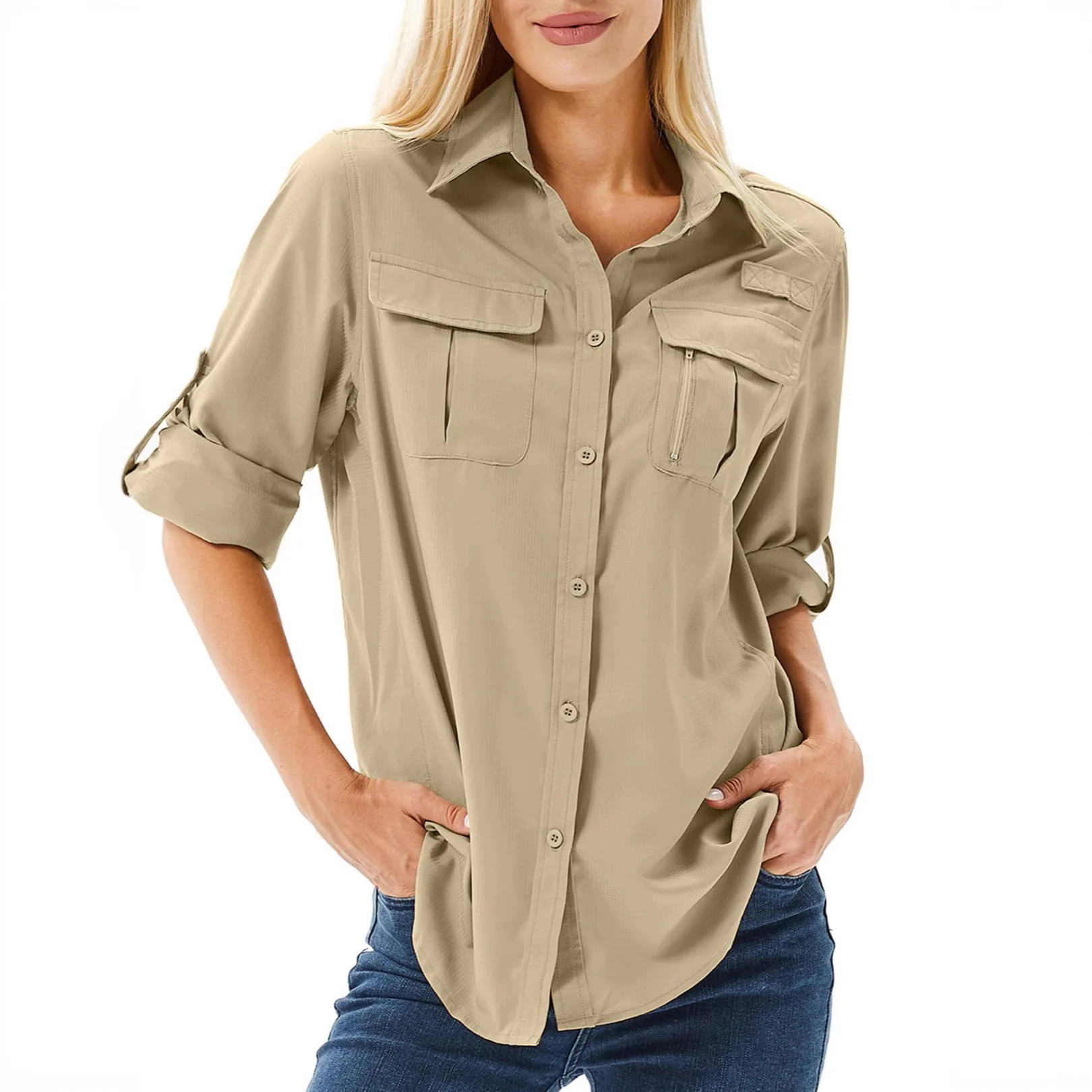 2025 New Women's Shirt Medium Sleeve Top Women's Outdoor Quick-Drying Hiking Fishing Sunscreen Shirt Breathable Thin
2025 New Women's Shirt Medium Sleeve Top Women's Outdoor Quick-Drying Hiking Fishing Sunscreen Shirt Breathable Thin