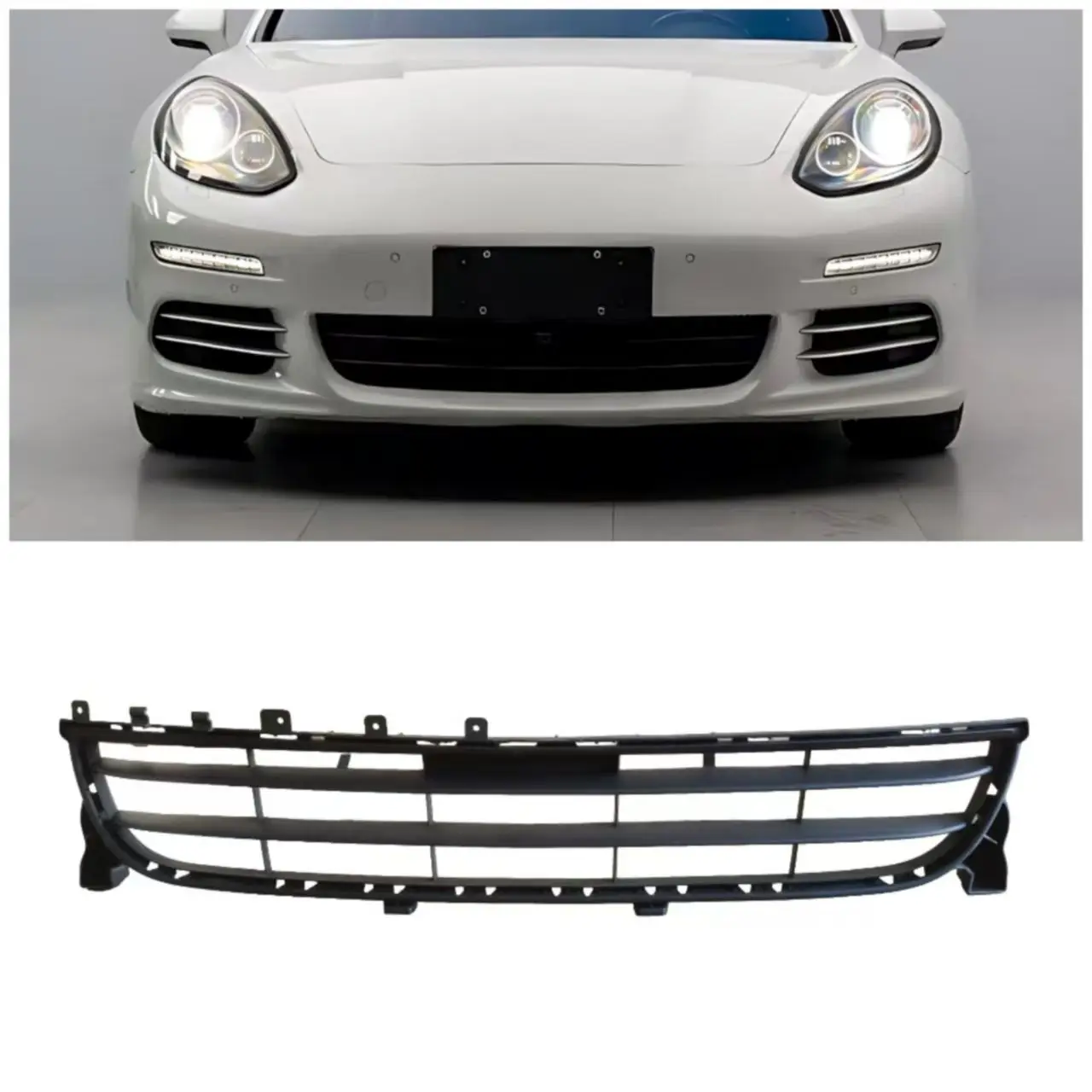 Car Front Grille for Porsche Panamera 2014-2017 OEM 97050554106 Front Bumper Central Grille Intake Fan Heat Anti-lock Grille
Car Front Grille for Porsche Panamera 2014-2017 OEM 97050554106 Front Bumper Central Grille Intake Fan Heat Anti-lock Grille