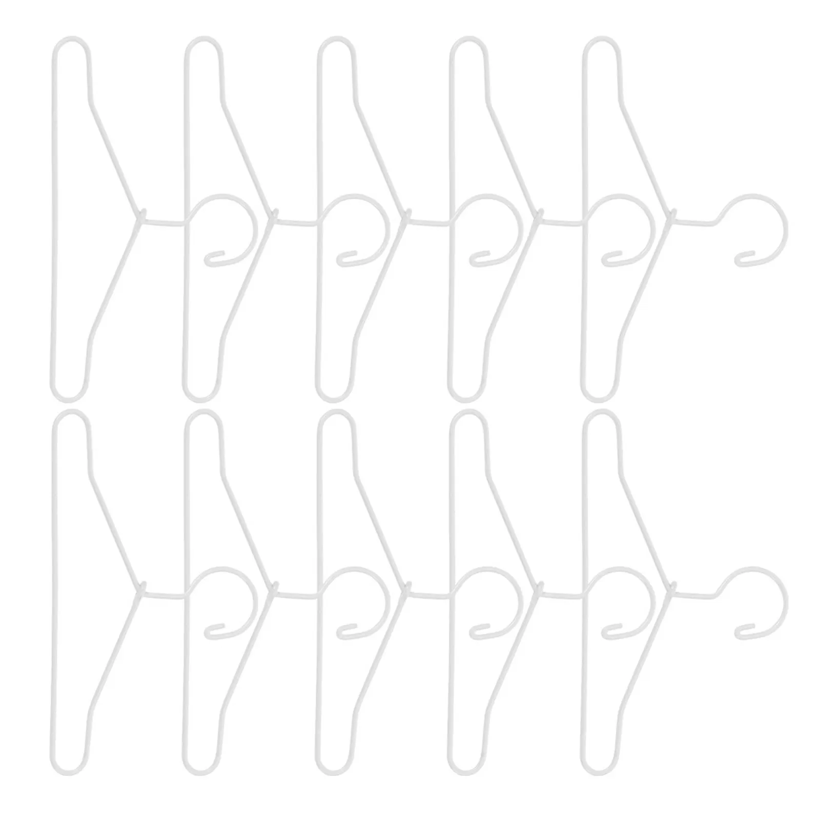 10Pcs Mini House Clothes Hangers Metal Small Coat Rack for Clothes Organizer Playhouse Accessories Small Hanger
10Pcs Mini House Clothes Hangers Metal Small Coat Rack for Clothes Organizer Playhouse Accessories Small Hanger