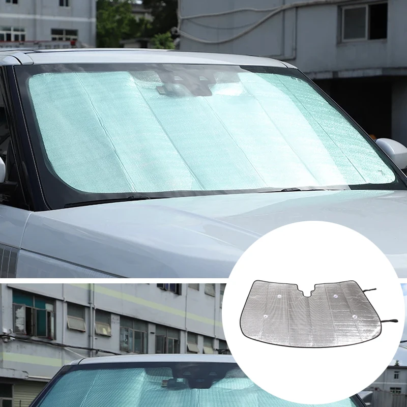 Aluminum Foil Windshield Sunshade UV Heat Protection Interior Accessories For Land Rover Range Rover Vogue 2013 2022
Aluminum Foil Windshield Sunshade UV Heat Protection Interior Accessories For Land Rover Range Rover Vogue 2013 2022