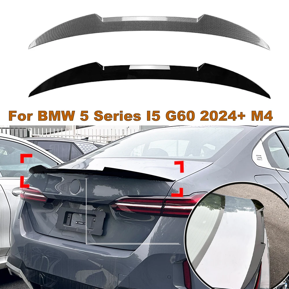 Для BMW 5 серии I5 G60 2024 + лезвие M4 верхний спойлер заднего крыла внешняя модификация Высокое качество ABS пластиковый комплект кузова автомобиля
Для BMW 5 серии I5 G60 2024 + лезвие M4 верхний спойлер заднего крыла внешняя модификация Высокое качество ABS пластиковый комплект кузова автомобиля