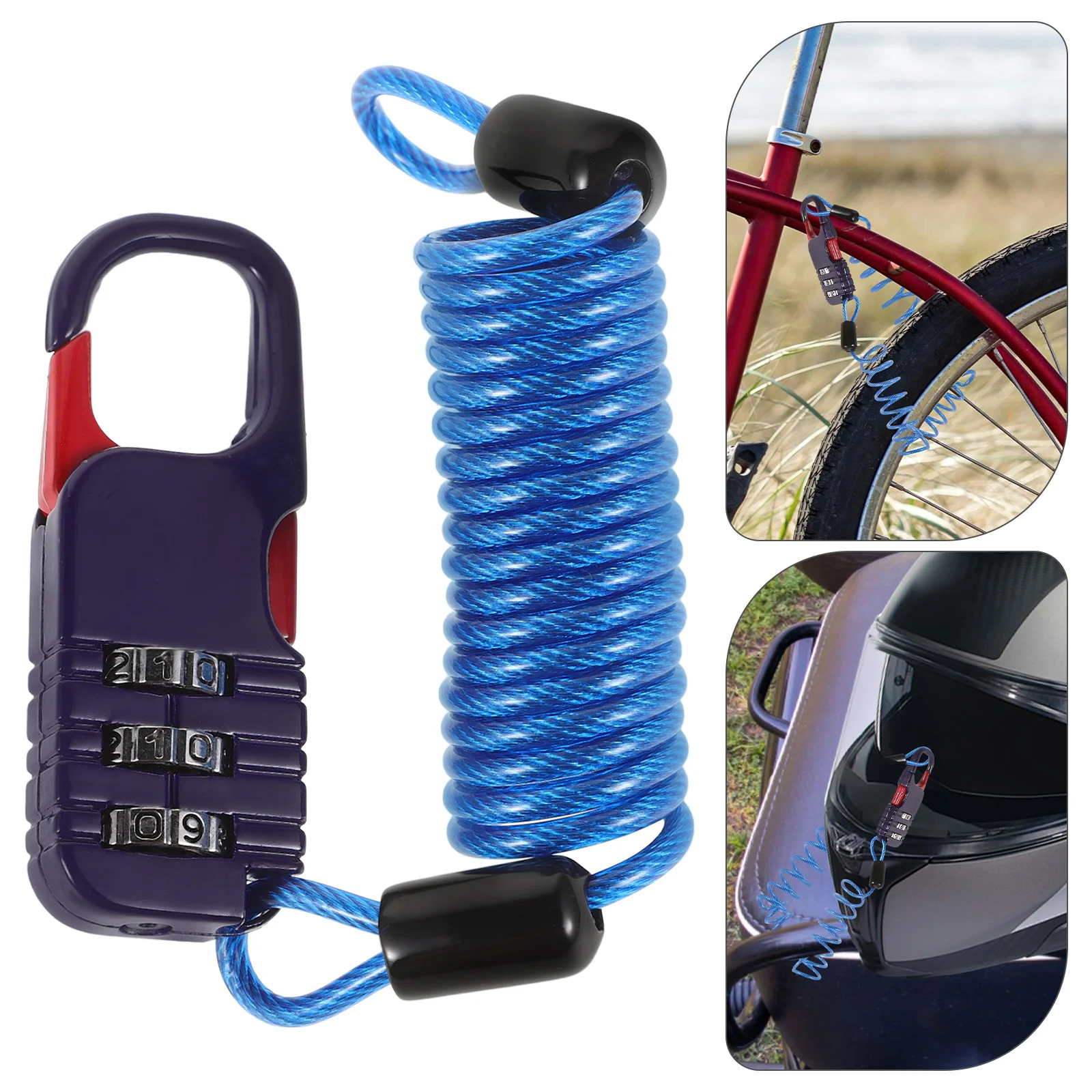 Lock Anti-theft Combination Wheel Motorcycle Handle Electric Disc Travel Security
Lock Anti-theft Combination Wheel Motorcycle Handle Electric Disc Travel Security