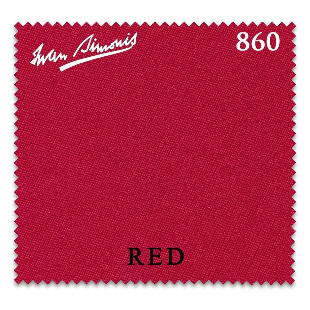 860 Pool Billiard Table Cloth Authorized Dealer Red, 7 ft
860 Pool Billiard Table Cloth Authorized Dealer Red, 7 ft