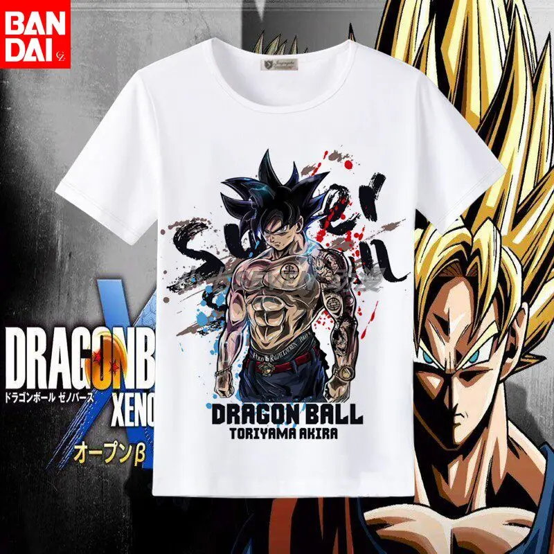 Dragon Ball Son Goku Tattoo Style Splatter White T Shirt 2026 Summer Oversized Streetwear Anime Graphic Tee for Men Women
Dragon Ball Son Goku Tattoo Style Splatter White T Shirt 2026 Summer Oversized Streetwear Anime Graphic Tee for Men Women