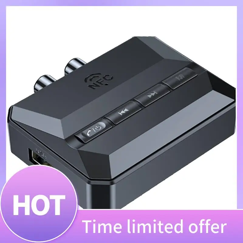 B68A Bluetooth 5.3 Audio Receiver R/L 2 RCA/3.5Mm AUX/Optical Jack ABS For Car Kit Speaker
B68A Bluetooth 5.3 Audio Receiver R/L 2 RCA/3.5Mm AUX/Optical Jack ABS For Car Kit Speaker