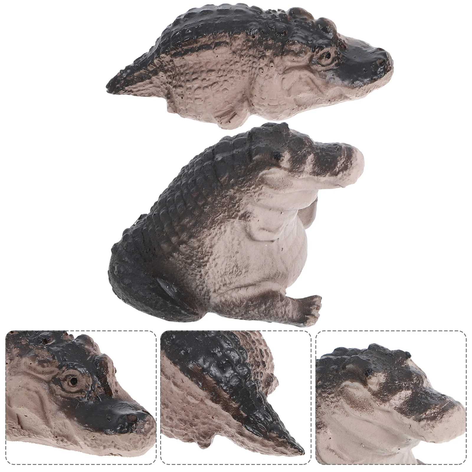 2Pcs Mini Alligator Resin Statues Realistic Durable Home Desk Garden Figurines Indoor Outdoor Animal Decor Gift 
2Pcs Mini Alligator Resin Statues Realistic Durable Home Desk Garden Figurines Indoor Outdoor Animal Decor Gift