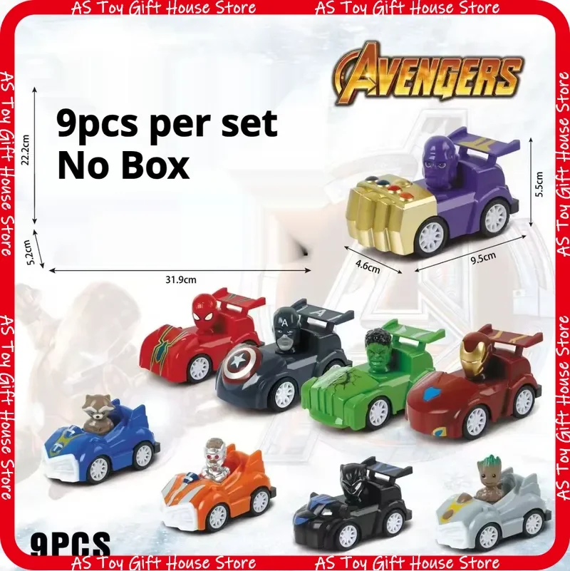 Avengers Pull Back Toy Car Mini Hero Themed Racing Vehicle Portable Decorative Decompression Entertainment Toy For Adult
Avengers Pull Back Toy Car Mini Hero Themed Racing Vehicle Portable Decorative Decompression Entertainment Toy For Adult