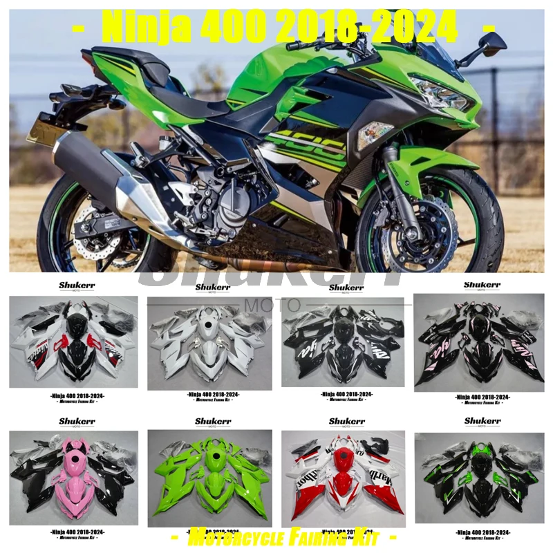 Fit for Kawasaki Ninja400 Ex400 Ex Ninja 400 2018-2023 New Abs Motorcycle Plastics Fairing Kit Injection Mold Bodywork Panel Kit
Fit for Kawasaki Ninja400 Ex400 Ex Ninja 400 2018-2023 New Abs Motorcycle Plastics Fairing Kit Injection Mold Bodywork Panel Kit