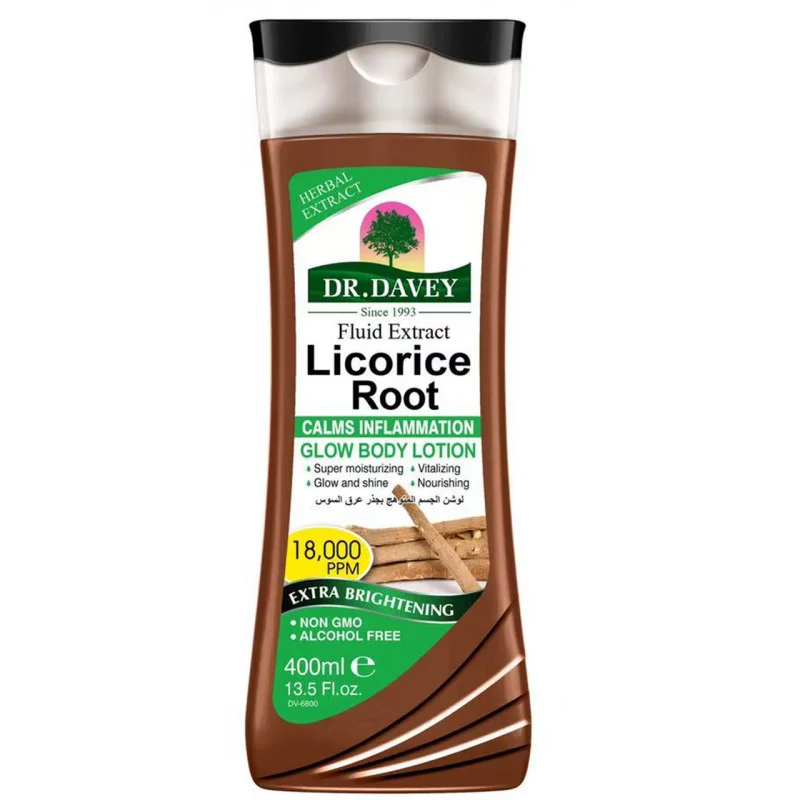 DR.DAVEY Licorice Root Body Lotion Large-capacity body lotion with lasting fragrance, refreshing and moisturizing, non-greasy
DR.DAVEY Licorice Root Body Lotion Large-capacity body lotion with lasting fragrance, refreshing and moisturizing, non-greasy