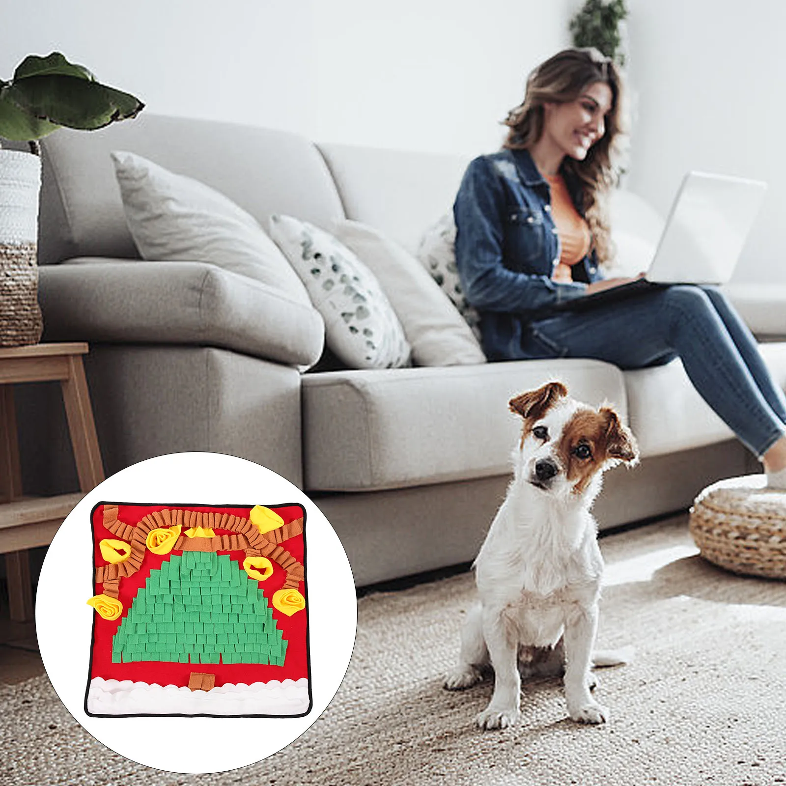 Dog Snuffle Mat Cartoon Style Anti-Slip Bright Color Washable Slow Feeder Household Foraging Pad Pet Feeding Mat
Dog Snuffle Mat Cartoon Style Anti-Slip Bright Color Washable Slow Feeder Household Foraging Pad Pet Feeding Mat