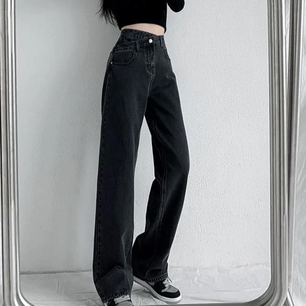 Trendy and Comfortable Womens High Waist Wide Leg Pants with Distinctive Irregular Cross Design Perfect for You
Trendy and Comfortable Womens High Waist Wide Leg Pants with Distinctive Irregular Cross Design Perfect for You