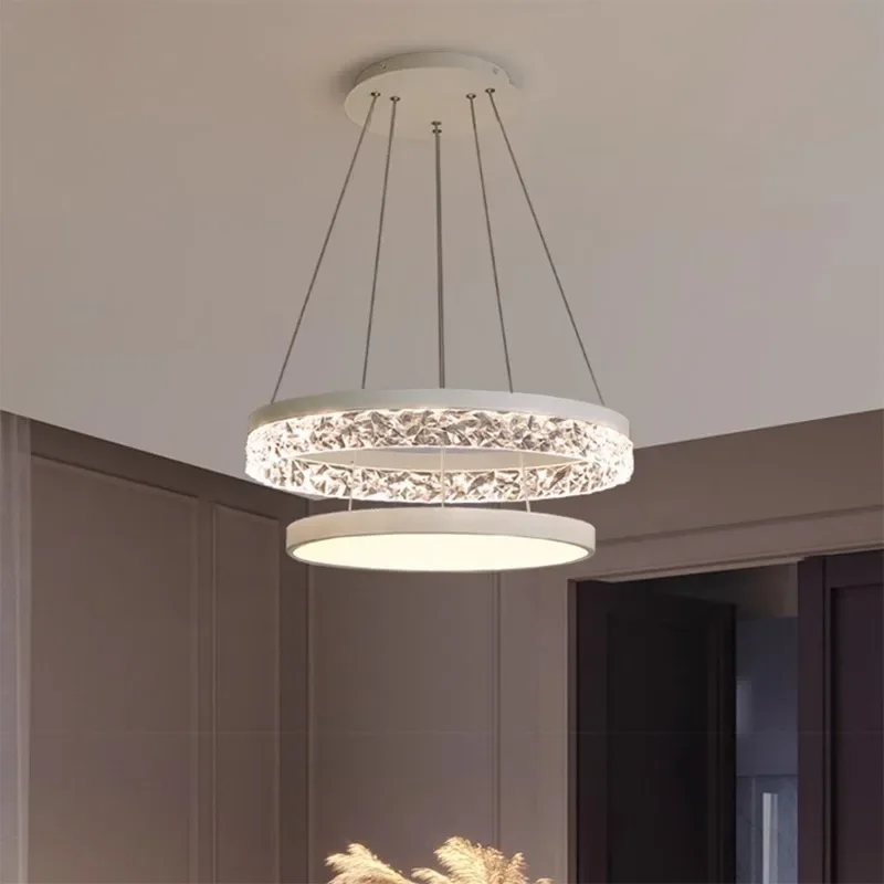 SANDYHA Minimalist LED Pendant Light Modern Ring Design Hanging Chandelier for Stylish Restaurant Living Room Bedroom Lighting
SANDYHA Minimalist LED Pendant Light Modern Ring Design Hanging Chandelier for Stylish Restaurant Living Room Bedroom Lighting