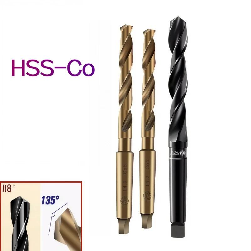 1PCS for stainless steel 6MM-36mm HSS and M35 HSS-Co Morse Taper Shank Twist Drill Bit High Speed Steel Reaming Drill
1PCS for stainless steel 6MM-36mm HSS and M35 HSS-Co Morse Taper Shank Twist Drill Bit High Speed Steel Reaming Drill